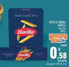Barilla - Pasta Di Semola