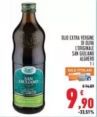San giuliano alghero - Olio Extra Vergine Di Oliva L'originale San giuliano alghero - Olio Extra Vergine Di Oliva L'originale