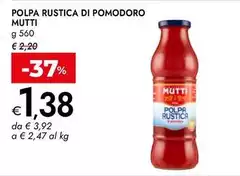 Mutti - Polpa Rustica Di Pomodoro