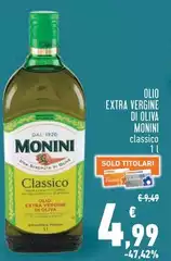 Monini - Olio Extra Vergine Di Oliva Monini - Olio Extra Vergine Di Oliva