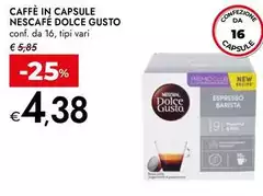 Nescafé - Caffè In Capsule Dolce Gusto