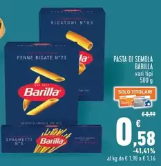 Barilla - Pasta Di Semola