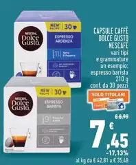 Nescafé - Capsule Caffè Dolce Gusto