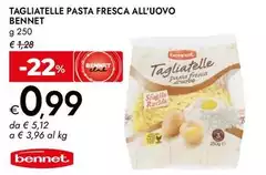 Benent - Tagliatelle Pasta Fresca All'Uovo