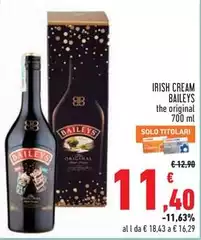 Baileys - Irish Cream
