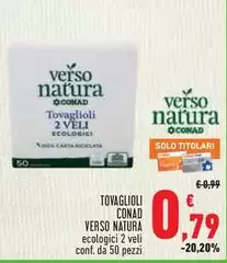 Conad - Tovaglioli Verso Natura