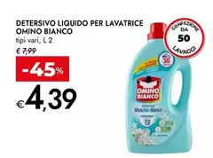 Omino Bianco - Detersivo Liquido Per Lavatrice