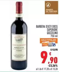Gozzelino - Barbera D'Asti DOCG Superiore