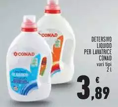 Conad - Detersivo Liquido Per Lavatrice