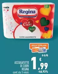 Regina - Asciugatutto Di Cuori