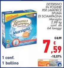 Spuma di Sciampagna - Detersivo In Polvere Per Lavatrice