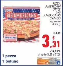 Cameo - Pizza American Style Big Americans Cameo - Pizza American Style Big Americans