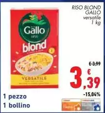 Gallo - Riso Blond Gallo - Riso Blond