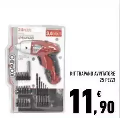 Kombo - Kit Trapano Avvitatore