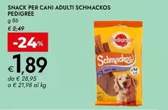 Pedigree - Snack Per Cani Adulti Schmackos Pedigree - Snack Per Cani Adulti Schmackos