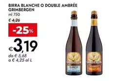 Blanche - Birra  O Double Ambree