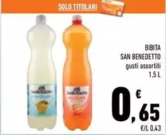 San Benedetto - Bibita