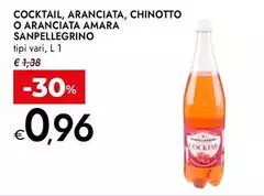 Amara - Cocktail, Aranciata, Chinotto O Aranciata