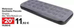 Materasso Gonflabile Floccato