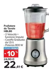 Frullatore Da Tavolo HBL80