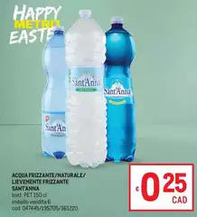 Sant'anna - Acqua Frizzante/Naturale/ Livemente Frizzante