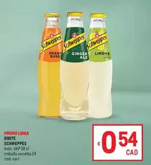 Schweppes - Promlo Linea Bibite Schweppes - Promlo Linea Bibite