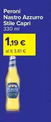 Peroni - Nastro Azzurro Stile Capri Peroni - Nastro Azzurro Stile Capri