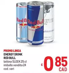 Red bull - Prom Linea Energy Drink