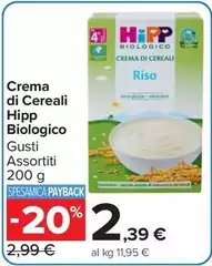 Hipp - Crema Di Cereali Biologico