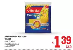 Vileda - Panno Giallo Multiuso