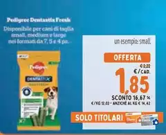 Pedigree - Dentastix Fresh Pedigree - Dentastix Fresh