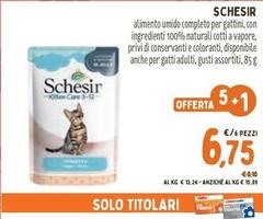 Schesir - Alimento Umido Completo Per Gattini