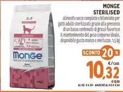 Monge - Sterilised Monge - Sterilised