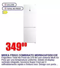 Midea - Frigo Combinato MDRB424FGU010E Midea - Frigo Combinato MDRB424FGU010E