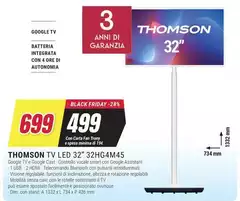 Thomson - Tv Led 32" 32HG4M45