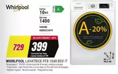Whirlpool - Lavatrice Ffb 1048 Bsv IT