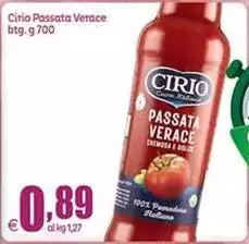 Cirio - Passata Verace