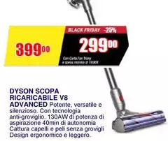 Dyson - Scopa Ricaricabile V8 Advanced