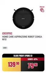 Cecotec - Home Care Aspirazione Robot Conga M10