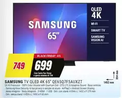 Samsung - Tv Qled 4k 65" QE65Q7F5AUXZT
