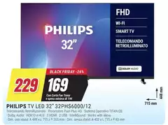 Philips - Tv Led 32" 32PHS6000/12