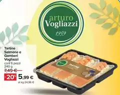 Arturo vogliazzi - Tartine Salmone E Gamberi