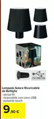 Lampada Solare Ricaricabile Da Bottiglia