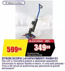 Dyson - Scopa Lavapavimenti Wash G11