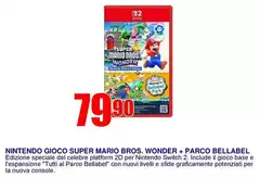 Nintendo - Super Mario Bros. Wonder + Parco Belbbel Nintendo - Super Mario Bros. Wonder + Parco Belbbel