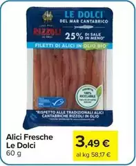 Dolci cose - Alici Fresche