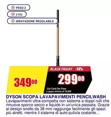 Dyson - Scopa Lavapavimenti PencilWash