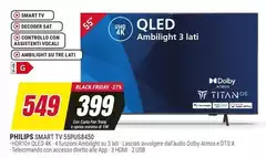 Philips - Smart Tv 55pus8450