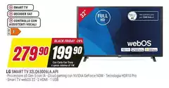 LG - Smart Tv 32LQ6Q36LA.API