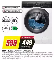 Electrolux - Lavatrice EW6F2BG215